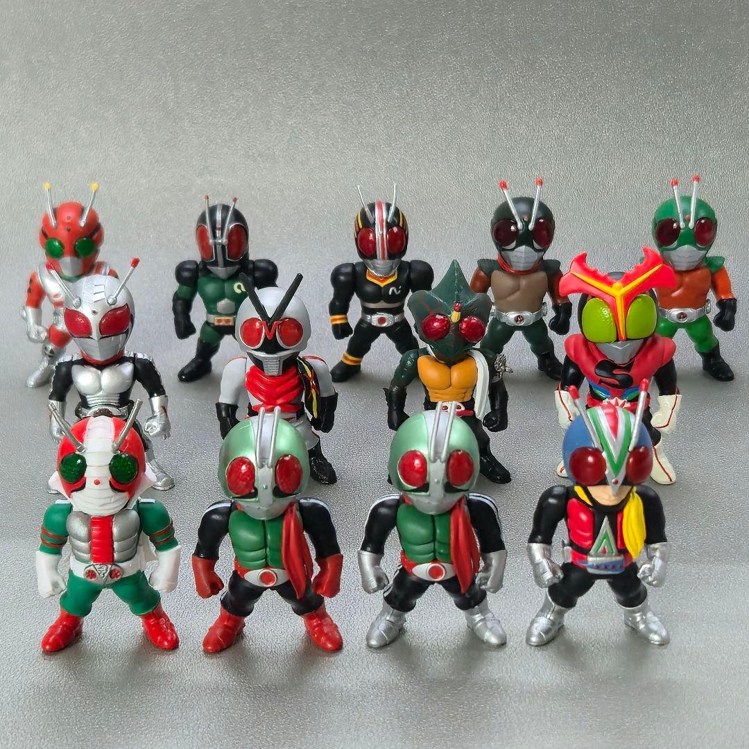CONVERGE KAMEN RIDER　昭和ライダー　12種 13体セット