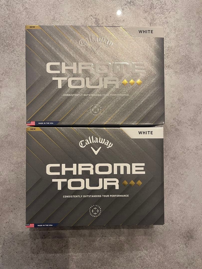 【新品未使用】キャロウェイ クロムツアー トリプルダイヤモンド 2ダース