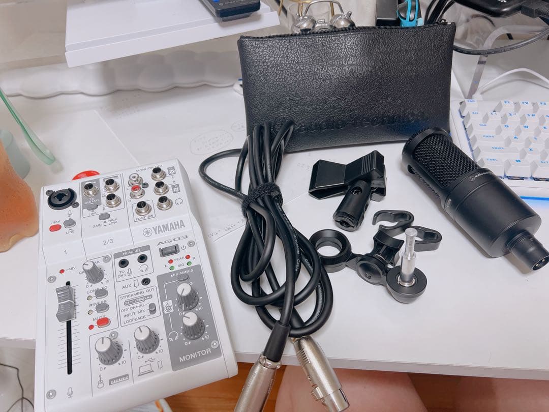 YAMAHA AG03 オーディオインターフェイス セット