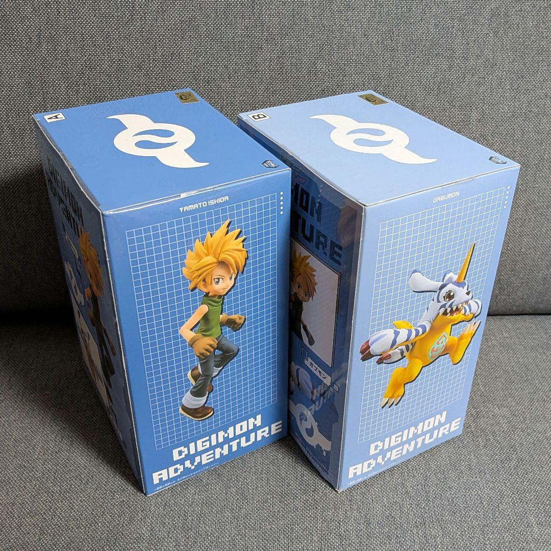 デジモン　フィギュア　DXF　アグモン　ガブモン　テイルモン　パタモン