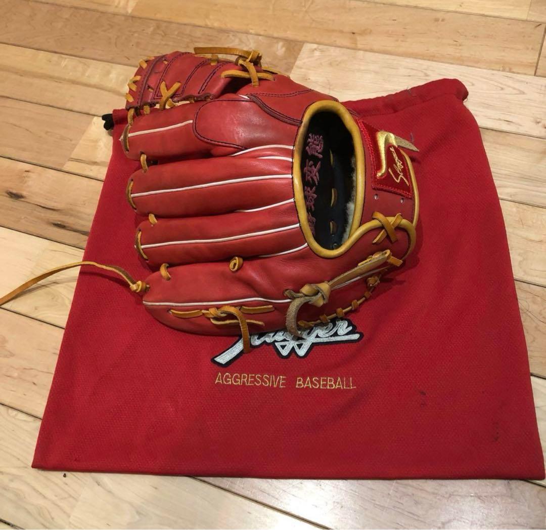 Slugger レッド 野球グローブ