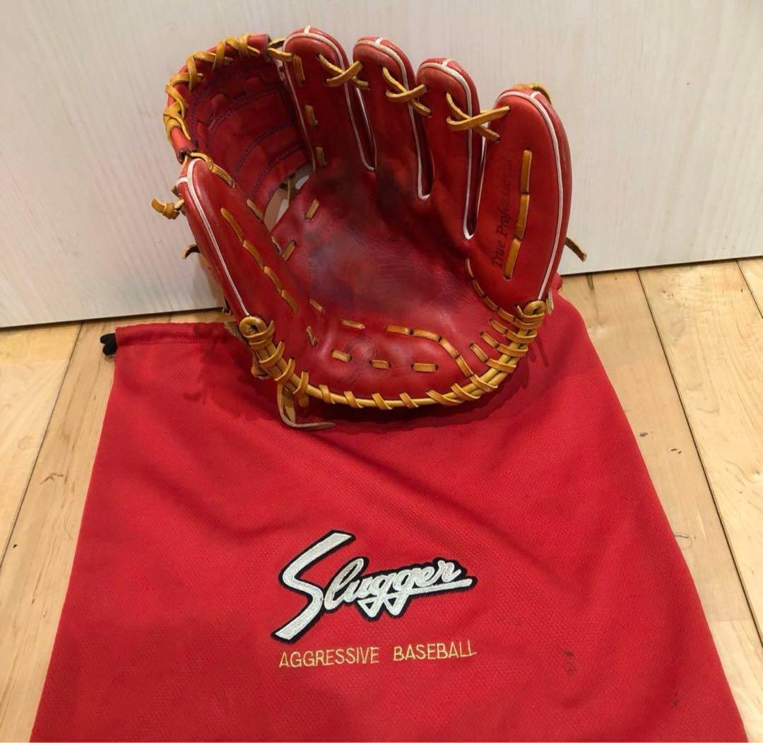 Slugger レッド 野球グローブ