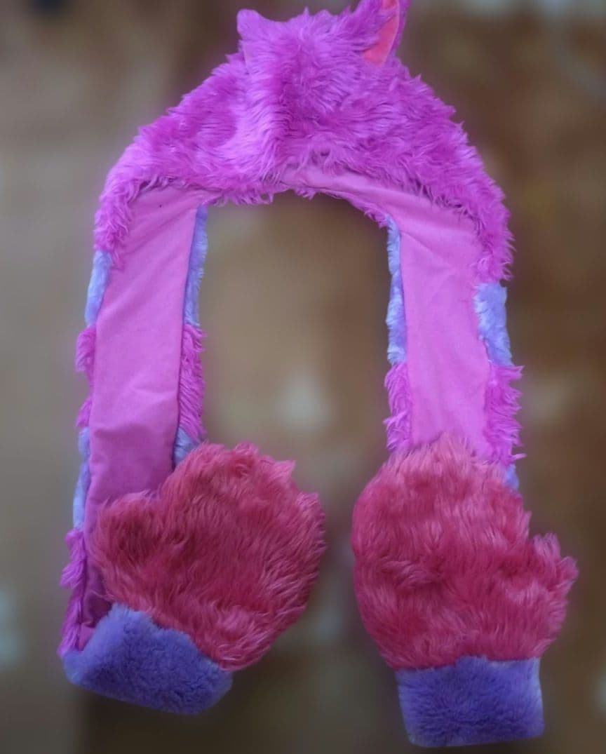 ‼️即発送‼️♡ディズニー　チェシェ猫　マフラーキャップ♡