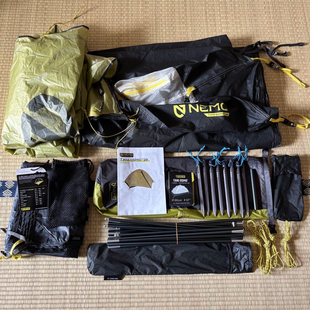 NEMO (ニーモ) タニ オズモ 2P NM-TNOS-2Pフットプリント付き