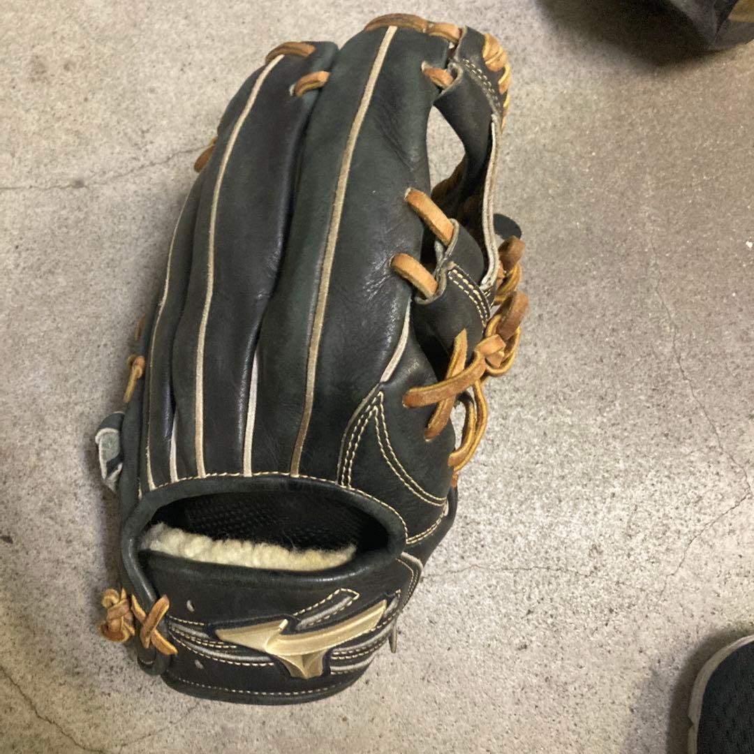 ミズノ Global Elite 硬式グローブ 黒