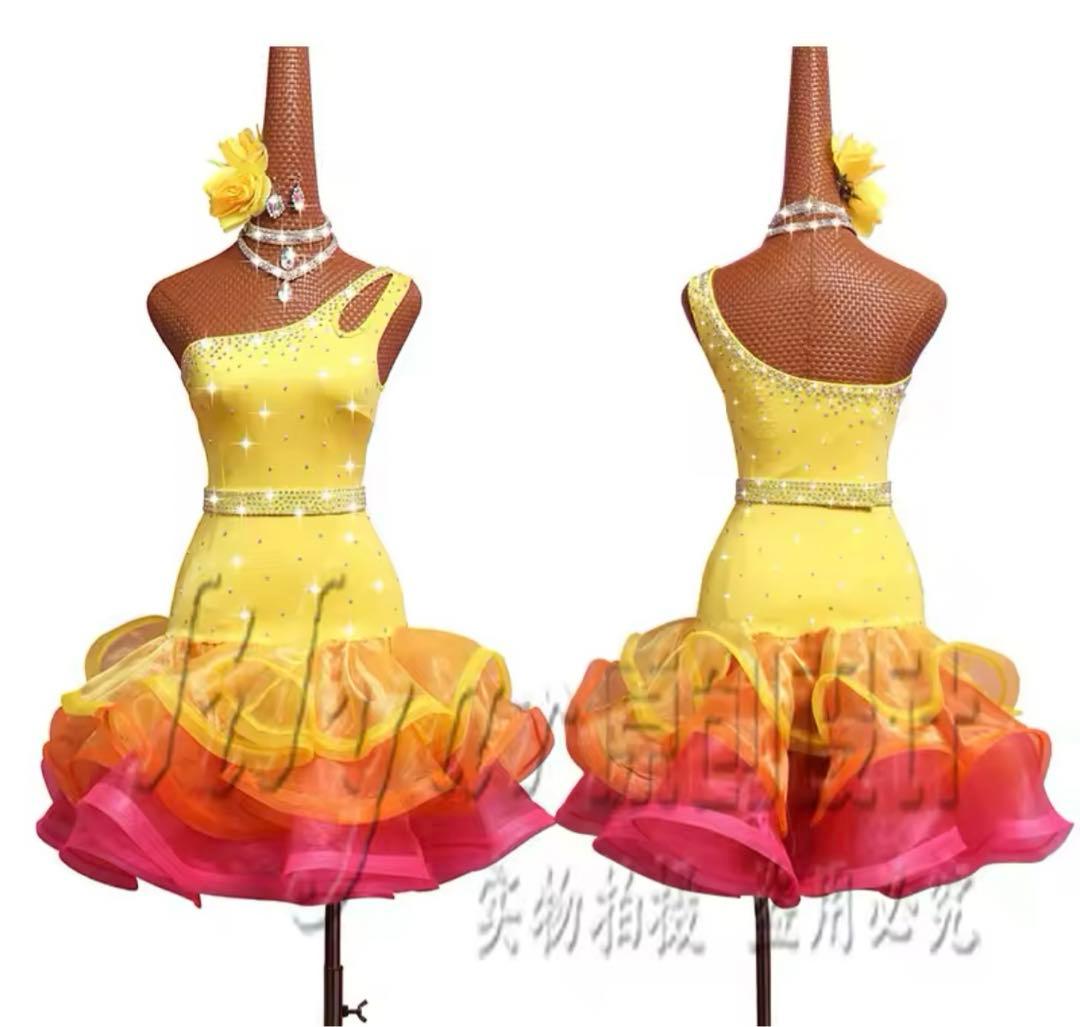 社交ダンス　ドレス　ラテン　ラテンドレス