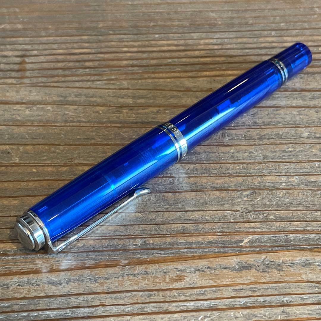 ペリカン 2013年特別生産品 M605 マリーンブルー EF