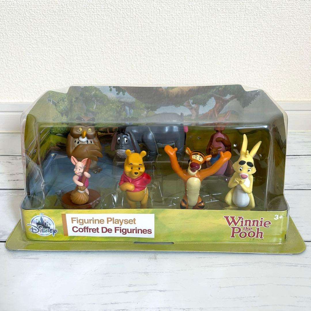 ディズニーWinnie the Pooh くまのプーさん フィギュアプレイセット