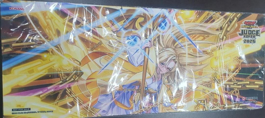 ラッシュデュエル 昂光の呪縛 2025 JUDGE プレイマット 韓国 限定