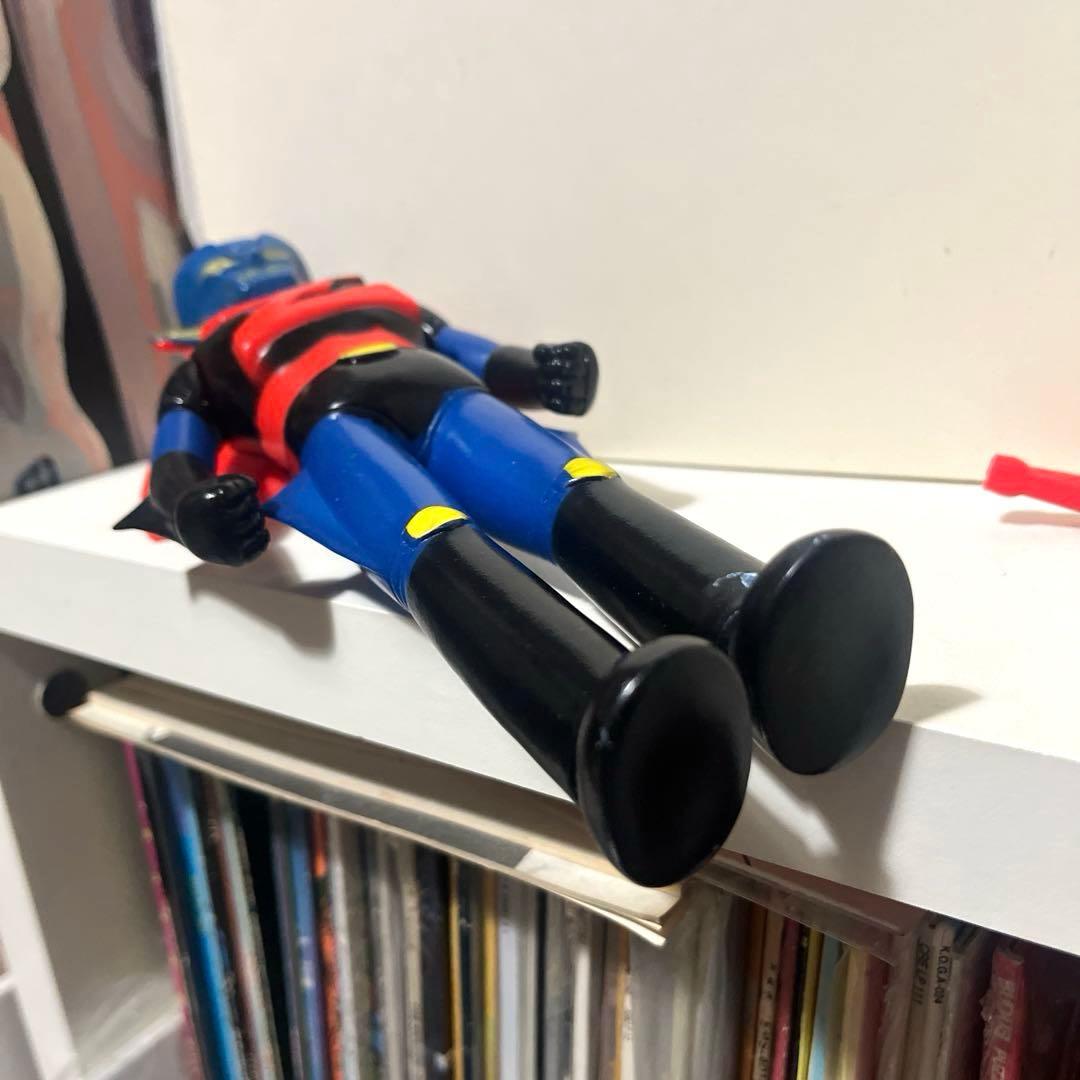 無版権 サンダーZ 武器付 パチソフビ フィギュア 当時物