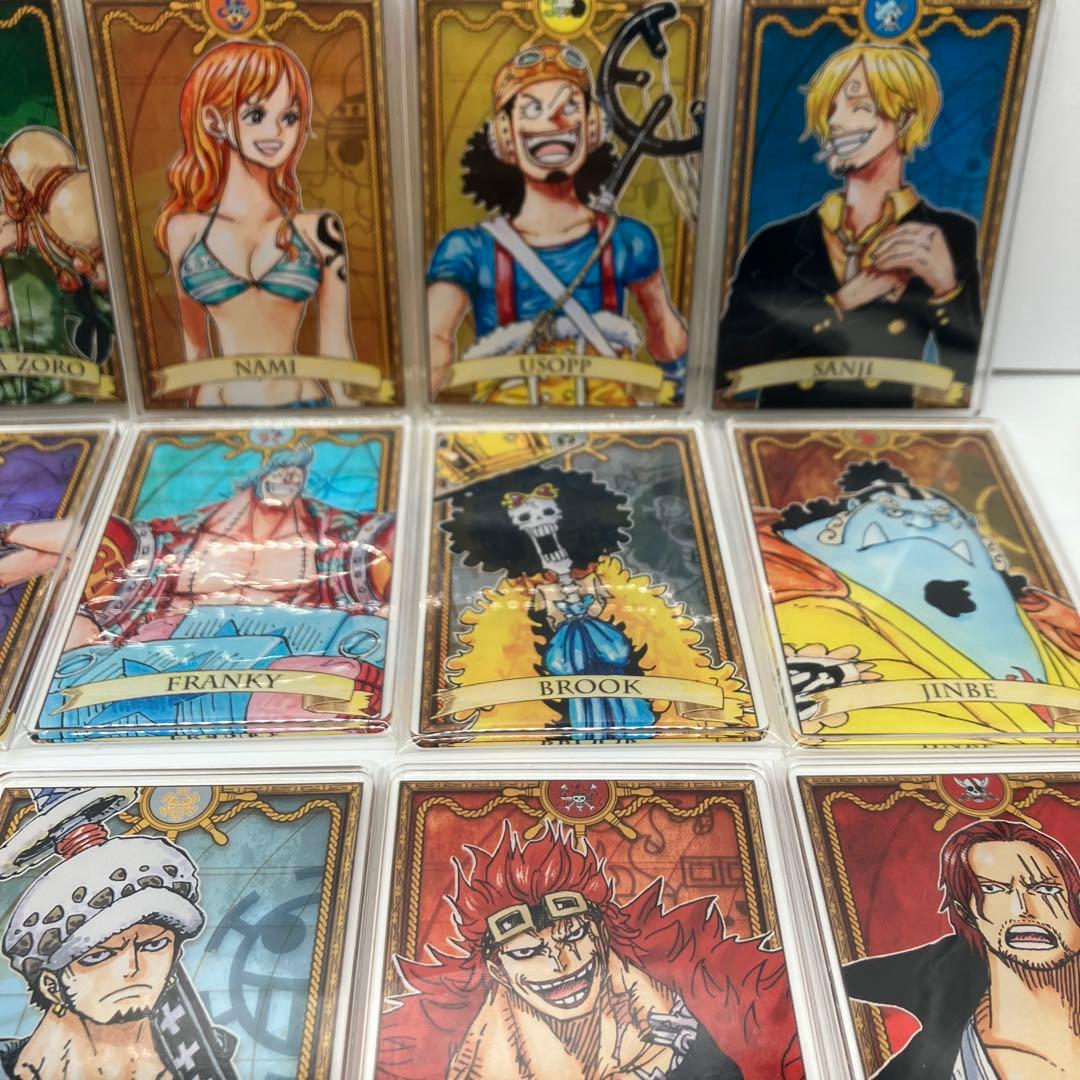 ワンピース ステータスカードコレクション第1、2弾コンプリートセット