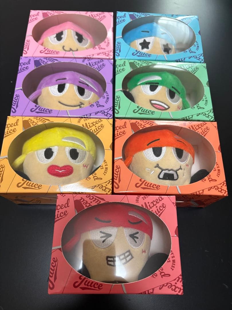 WEST. ヤツぬい　7人セット