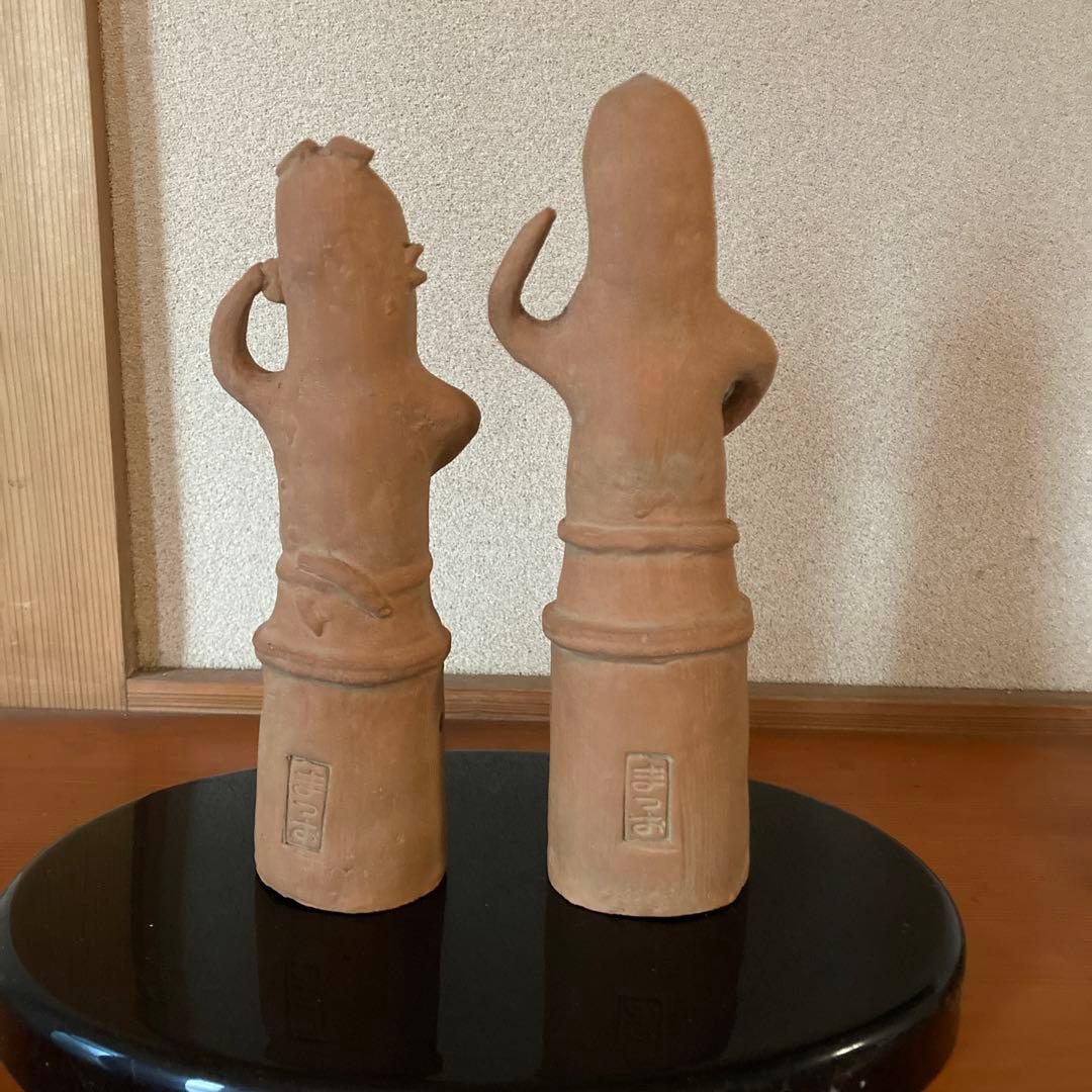 はにわ、踊る人々のレプリカ