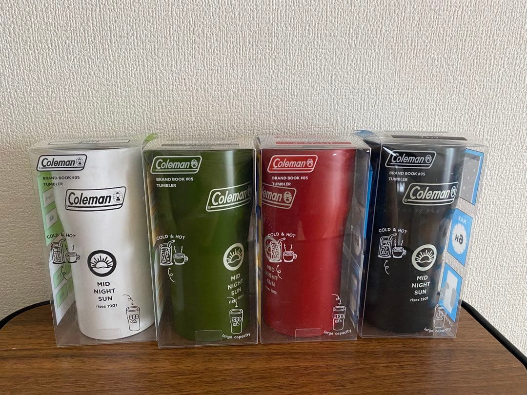 Sarah！コールマンColmanタンブラー真空断熱タンブラー　4個セット