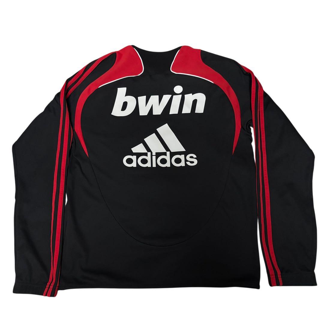 値下げ不可美品 ACミラン adidas 長袖シャツ bwin サイズM