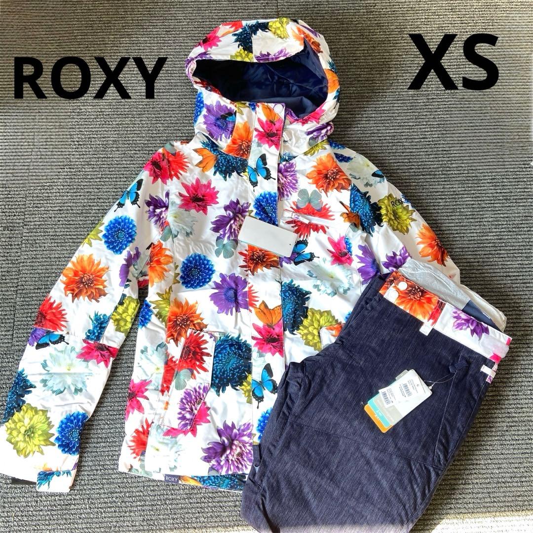 新品・未使用⭐️ROXY スノボウェア　蜷川実花　上下セットXS ボトムS