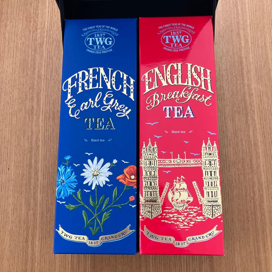 新品未開封　TWG紅茶　2缶入り