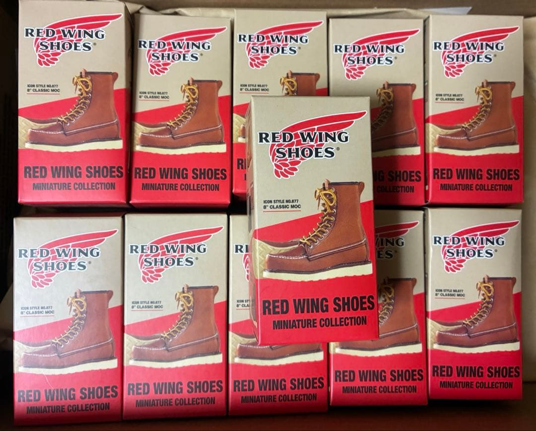 REDWINGレッドウィング公式ミニチュアコレクションVo.1未開封11個セット