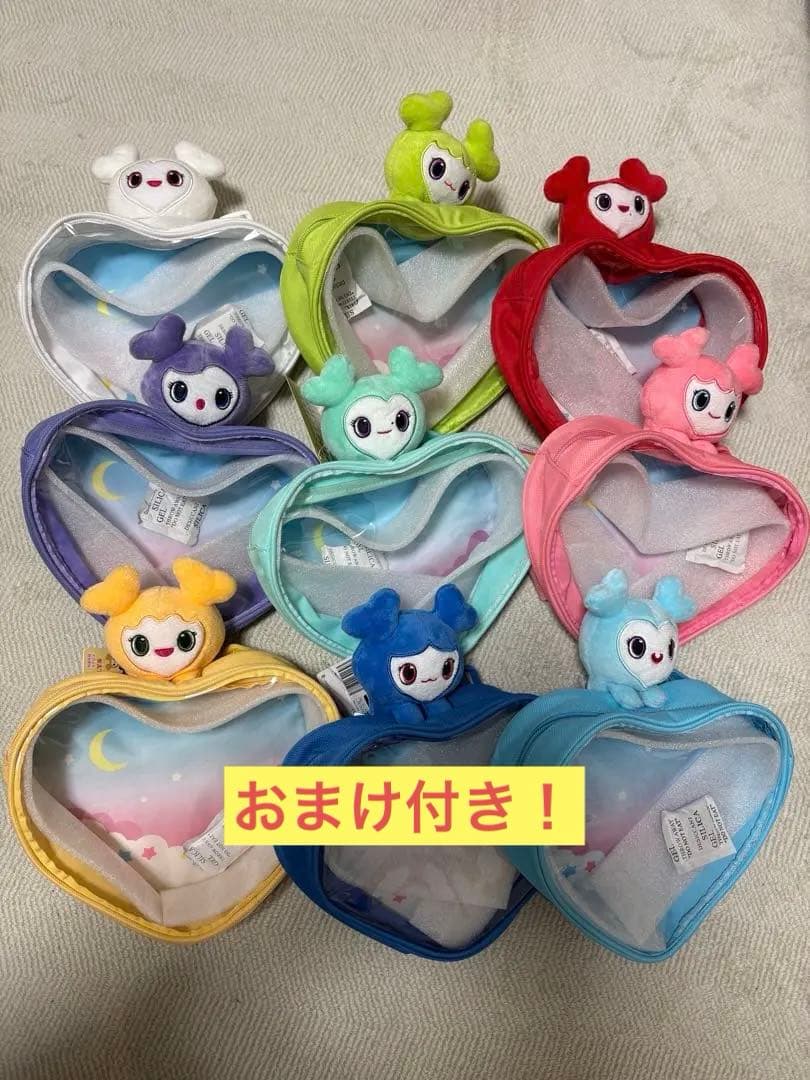 GIGO限定 TWICE ぴょこきゅんボディバッグ 全９種コンプリートセット