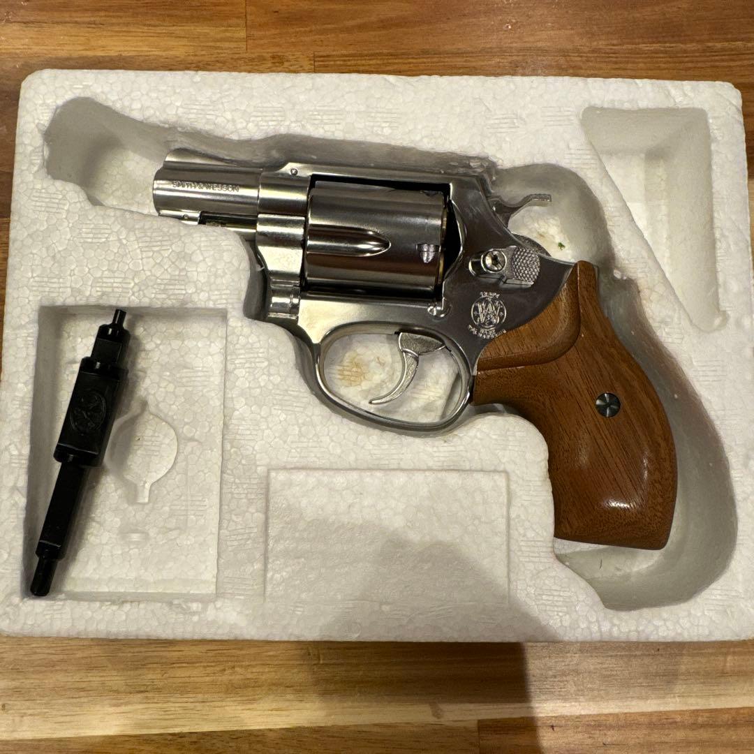 マルシンS&W M60 38.S&W.SPLチーフスペシャルリアルウッドグリップ