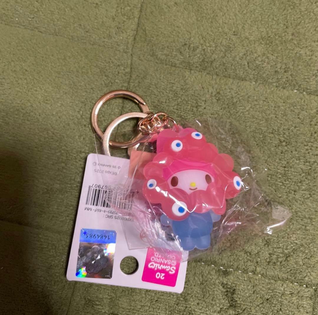 [新品未使用]ミャクミャク　サンリオ　クリアキーホルダー　7種類　万博　EXPO