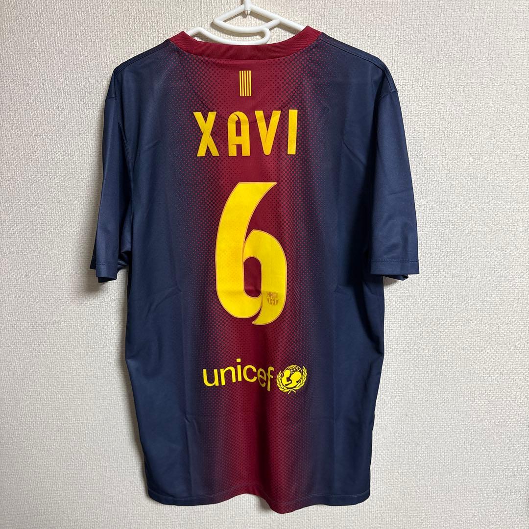 バルセロナ　12-13 シャビ　ユニフォーム