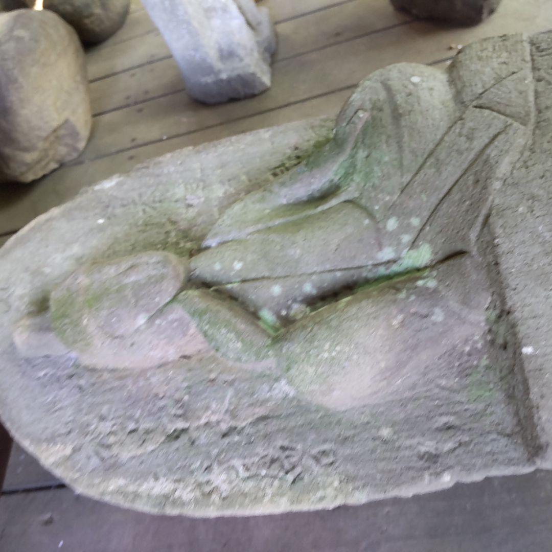 仏教美術石仏㉑如意輪観音様