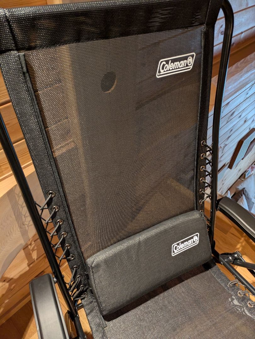 【美品、希少】コールマン インフィニティチェア ブラック 限定色