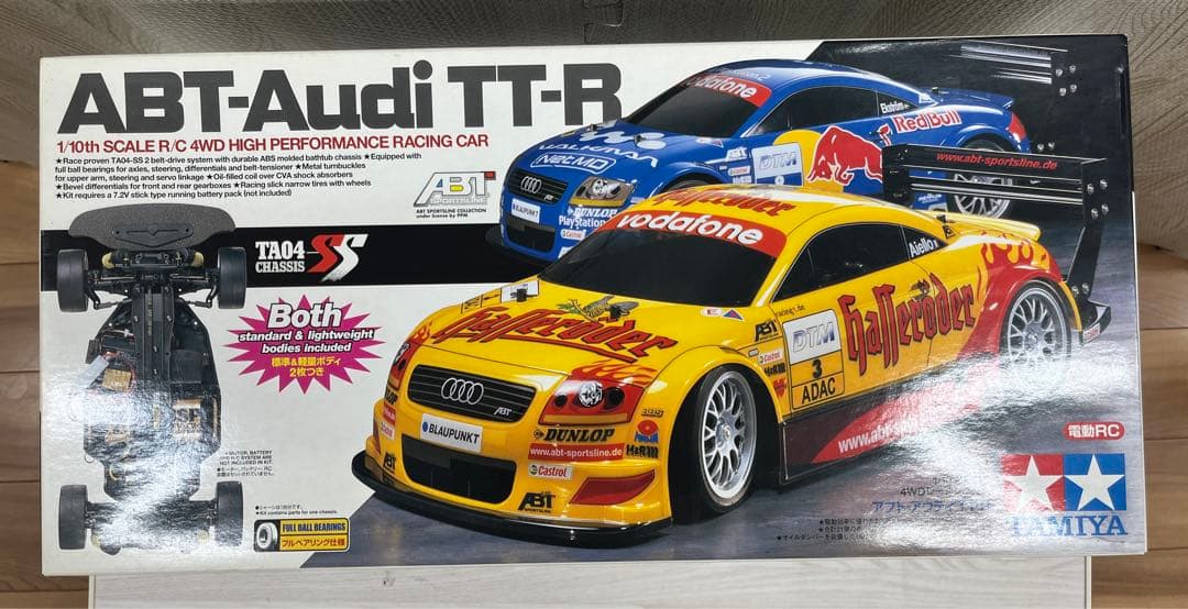 ホビーラジコン TAMIYA ABT-Audi TT-R 1/10 TA04-SS