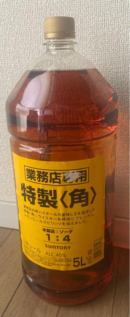 サントリー ウイスキー特製角5L 40%