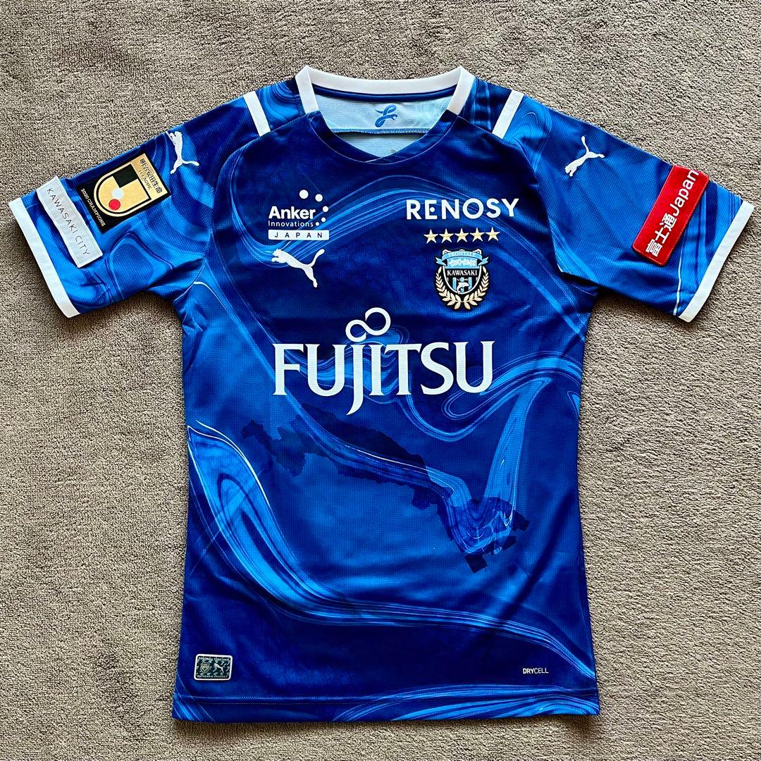 川崎フロンターレ　2021シーズン　リミテッドユニフォーム　橘田健人　Sサイズ