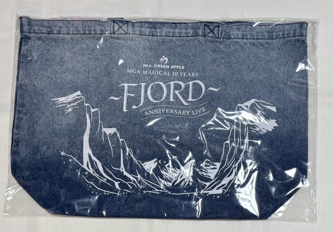 ミセスグリーンアップル　フィヨルド　デニムバッグ　トートバッグ