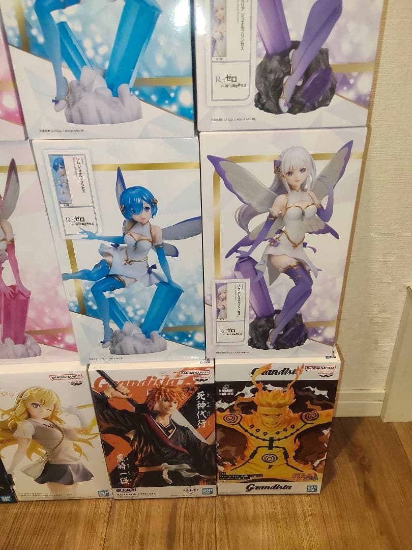 【未開封】12点 フィギュア ゴールデンカムイ リゼロ ナルト BLEACH