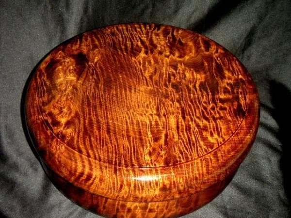 ♥栃　トチ　茶櫃　虎杢　玉杢　骨董　古玩