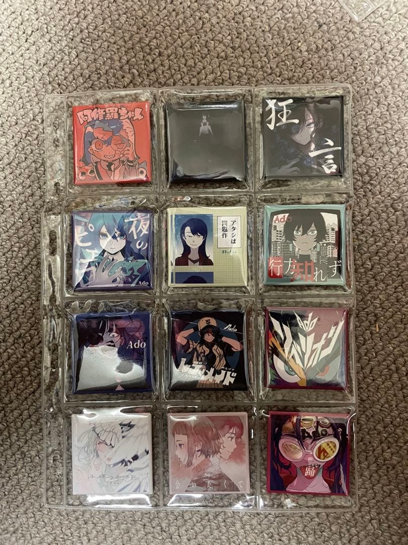 ado マーズ 缶バッジ フルコンプ