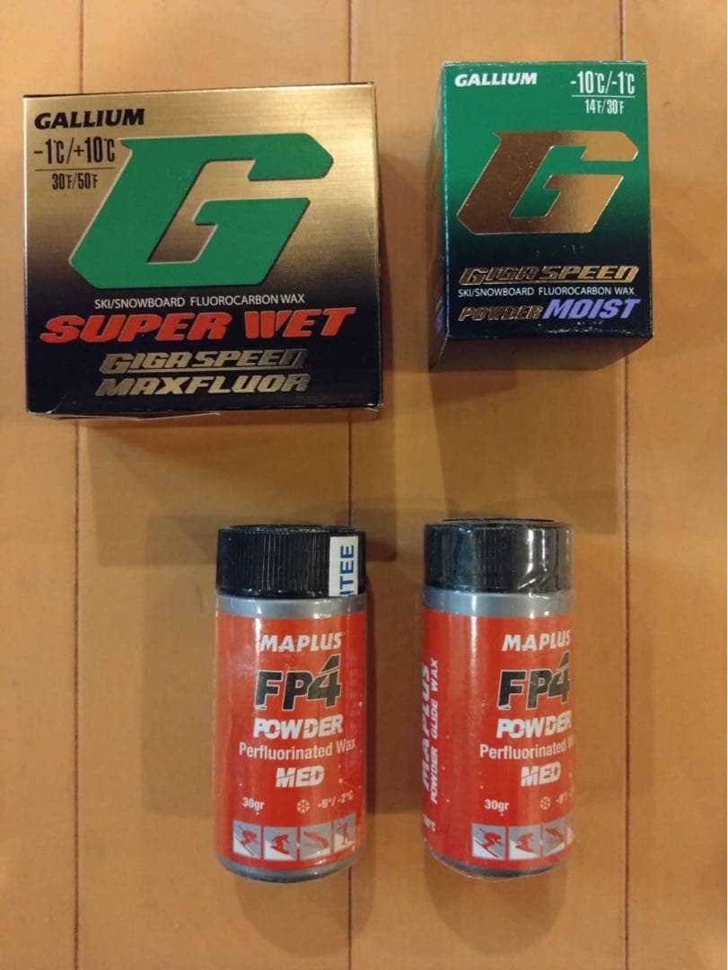 ワックス　フッ素ワックス　クロスカントリースキー