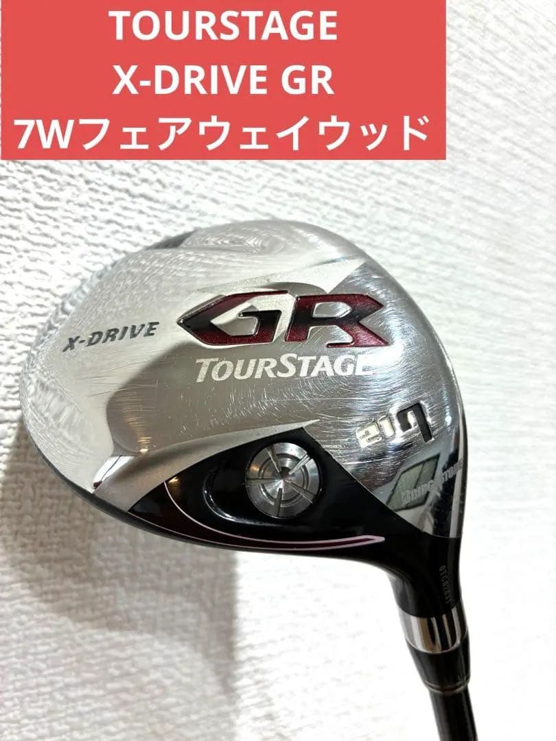 TOURSTAGE X-DRIVE GR 7Wフェアウェイウッド21度