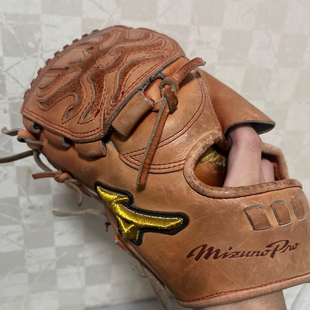 MizunoPro 硬式グローブ ブラウン左ピッチャー用 値下げあり