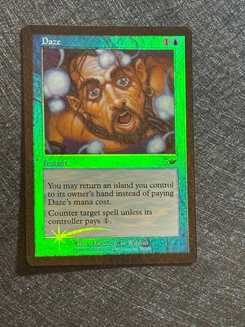 MTG 目くらまし foil NEM 英語版　初版 daze