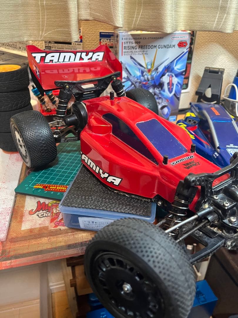 タミヤ　ダークインパクト　オプション多数　替え　 ボディ2枚付き