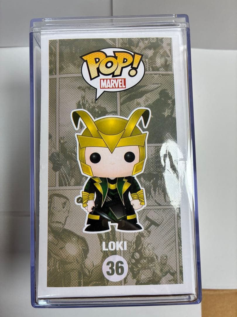 ファンコポップ ロキ 超絶激レア品 廃盤ハードプロテクター入り 完品