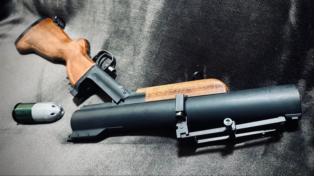 CAW M79 グレネードランチャー 木製ストック モスカート付属