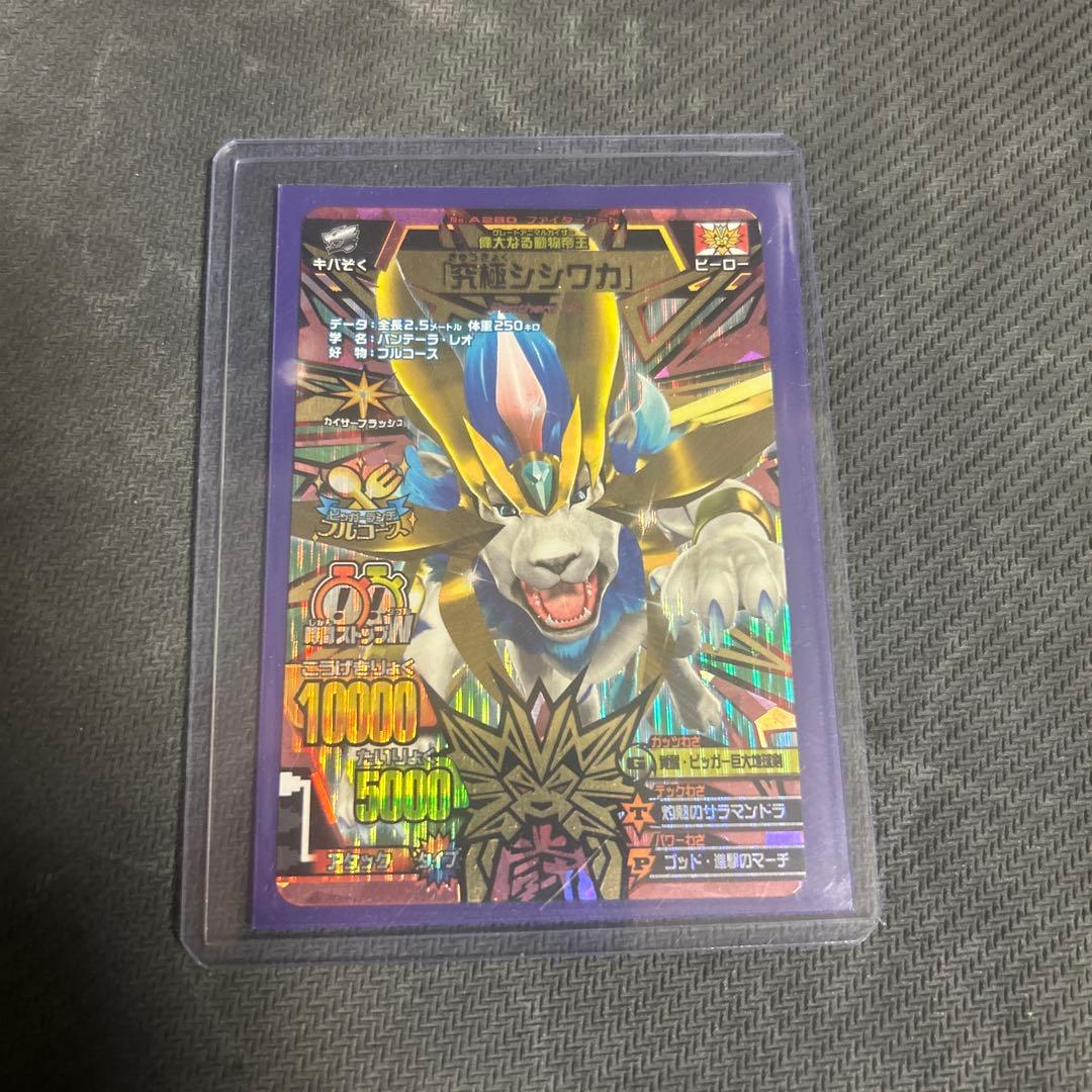 アニマルカイザー　究極シシワカ　究極レア