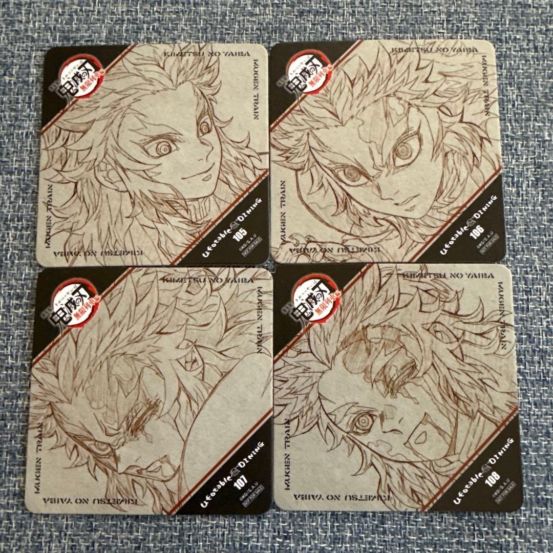 ufotable dining 鬼滅の刃 無限城編 コースター 煉獄杏寿郎