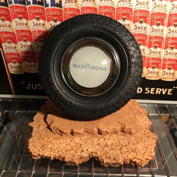 コレクター必見☆超希少☆デッドストック☆タイヤ灰皿☆