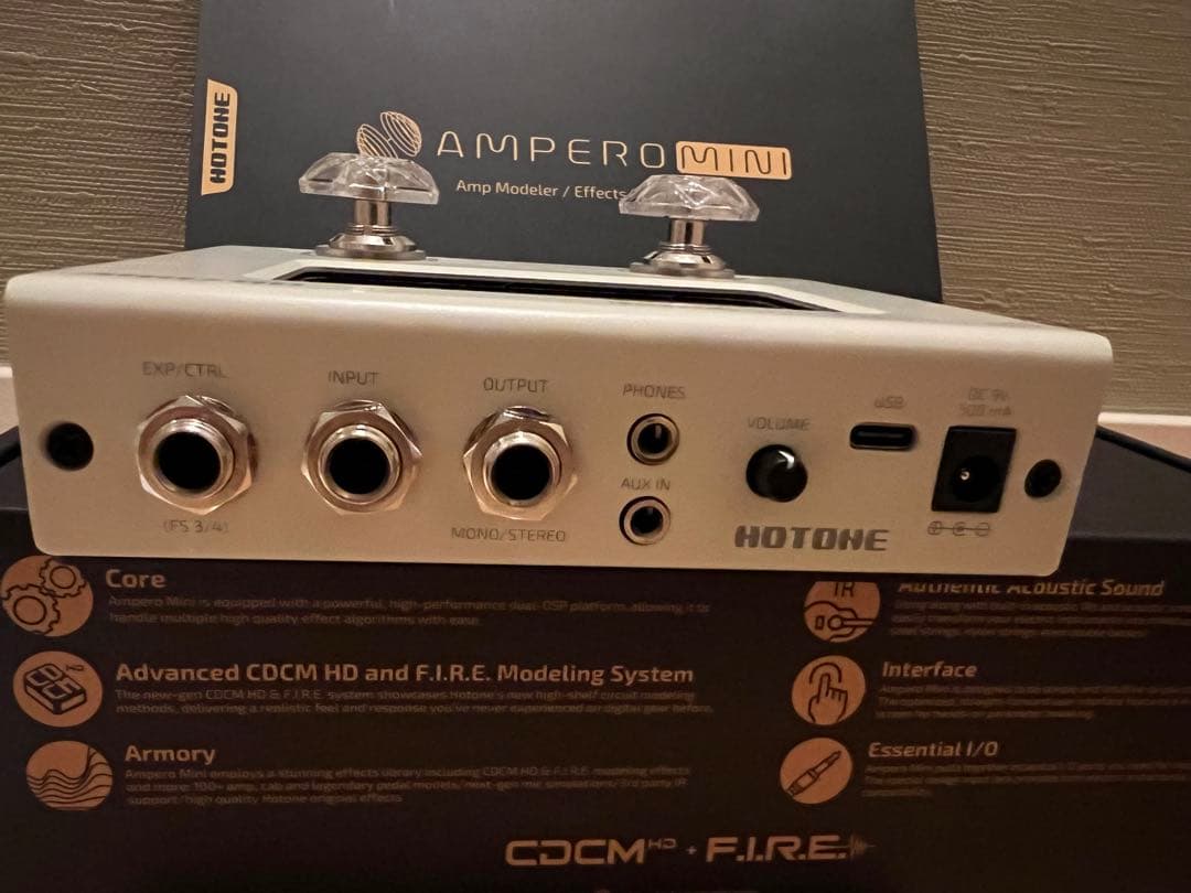 HOTONE Ampero Mini マルチエフェクター