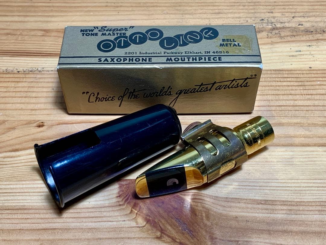 【良品】オットーリンク アルトサックス 6 メタルマウスピース