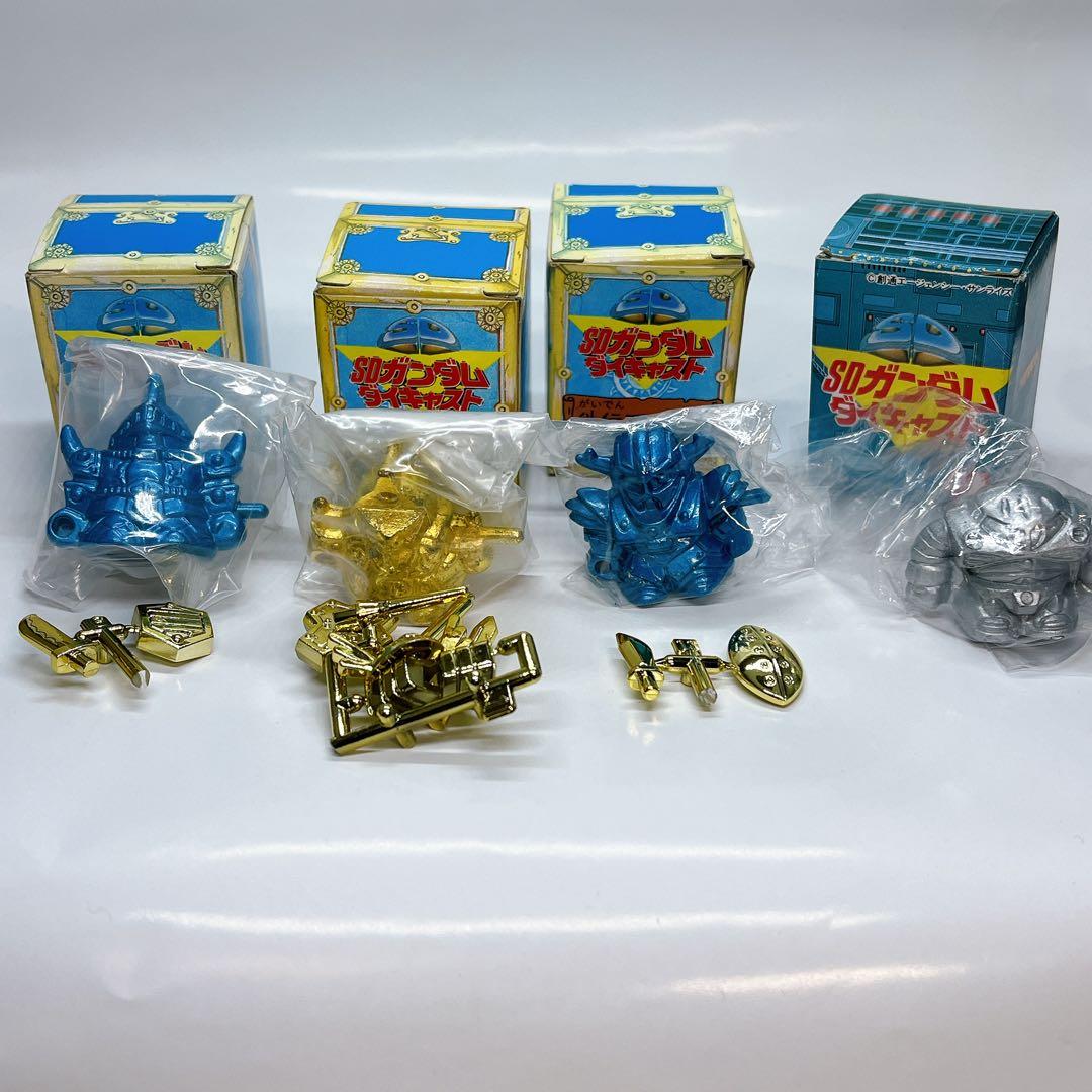 SDガンダム ダイキャスト マーク1 メタルフィギュア　ガン消し　4種