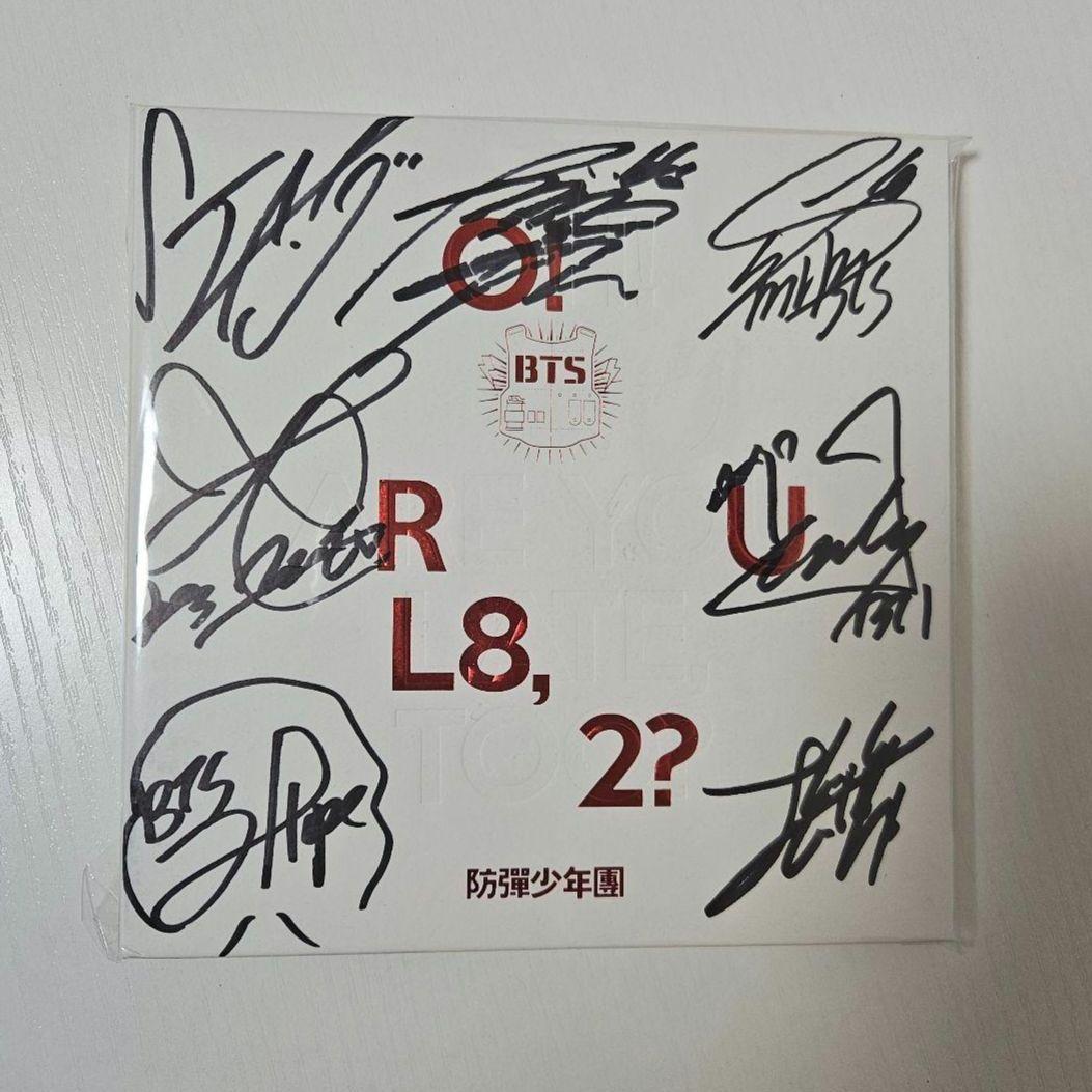 値下中！！！BTS 防弾少年団 (3名当選) サイン入りCD