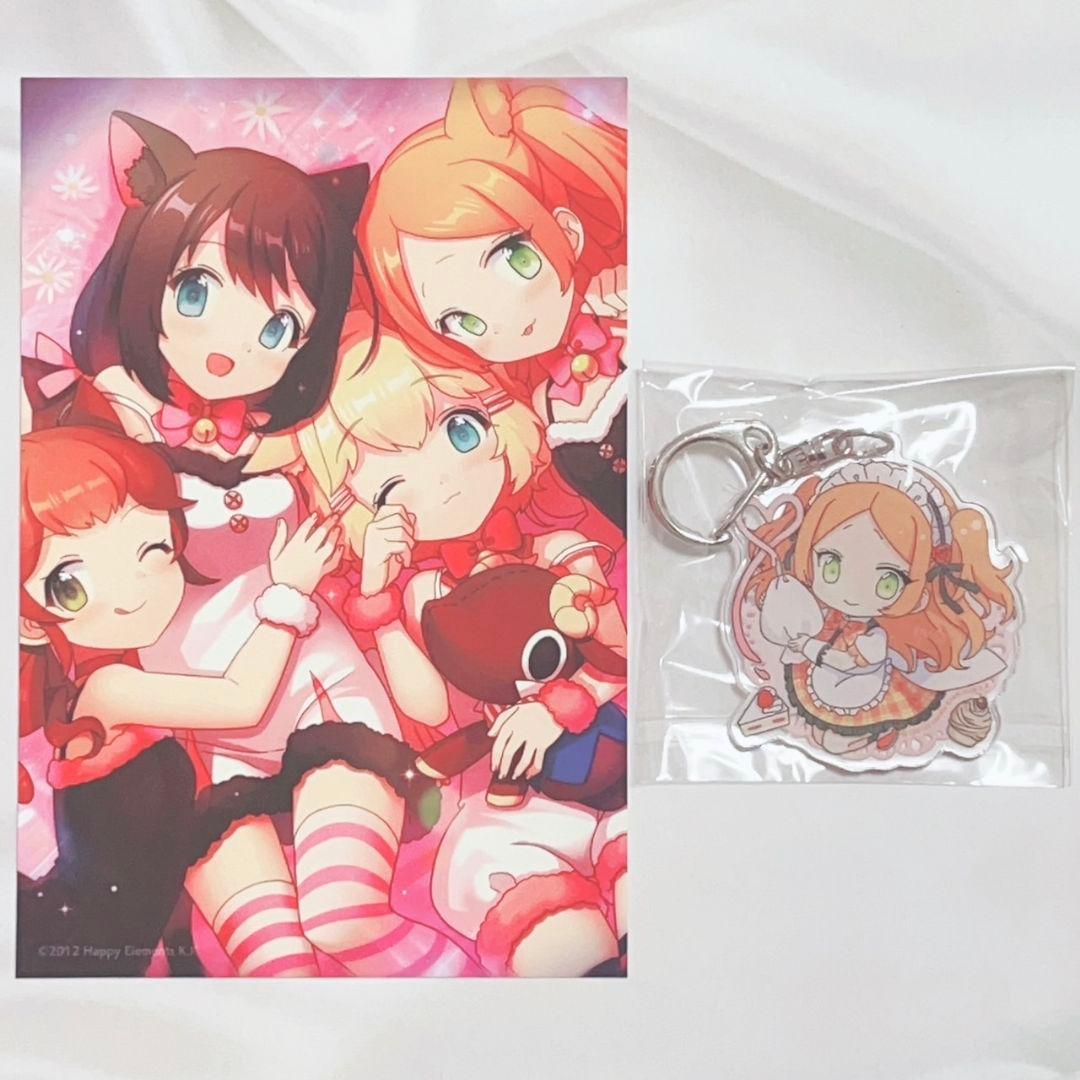 月永るか　あんさんぶるガールズ　あんガル　アクリルキーホルダー　ポストカード